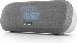 Teufel RADIO ONE - Hifi-wekkerradio met DAB+/ FM - Dimbaar display - 4 wekgeluiden - lichtgrijs — thumbnail 1