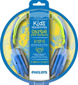 Philips SHK2000 - Kids Koptelefoon - On-Ear Volumebegrenzing - Blauw/Groen - Ergonomische hoofdband — thumbnail 6