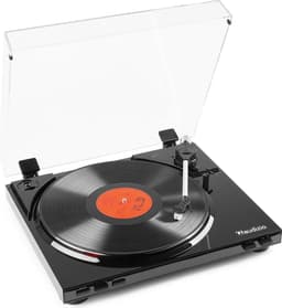 Platenspeler - Audizio RP310 hifi platenspeler met auto return en Audio Technica element en naald - Dé draaitafel voor de echte vinylfanaat! - Zwart — thumbnail 1