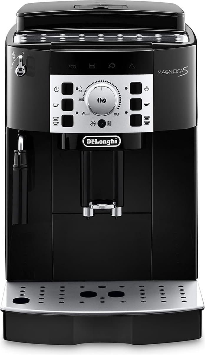 De'Longhi koffiezetapparaat - Magnifica S ECAM 22.105.B - voor bonen/poeder, tot 1,8 l/250 g, melkopschuimer, zwart — afbeelding 1