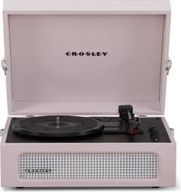 Crosley Voyager CR8017B-AM - Amethyst Lichtroze - Bluetooth in/uit Platenspeler — thumbnail 1