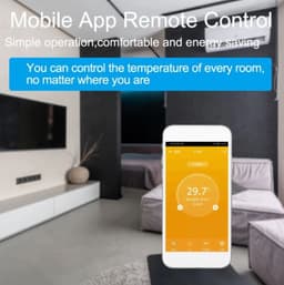 TechU™ Slimme Thermostaat Optimum – Alleen voor CV-ketel – Wit – App & Wifi – Google Assistant & Amazon Alexa — thumbnail 4