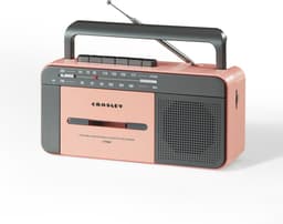 Crosley CT102A - Cassettespeler - Rosé goud & Grijs — thumbnail 1