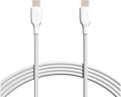 Extra Lange 3 Meter USB-C Snoer - 60W - USB C naar USB C - Sterke USB Type C Kabel - Datakabel - 480MBps - Voor GSM, Smartphone, Tablet, Telefoon, Laptop