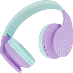 PowerLocus P1 Kids Kinder Koptelefoon Draadloos - Koptelefoon voor kinderen - Veilig volume van 85 dB - Bluetooth Hoofdtelefoon - Met microfoon - incl. Premium Case - Paars/Groen — thumbnail 13