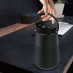 HOPESTAR H33  Grijs draagbare draadloze Bluetooth-luidspreker FM-zender Powerbank — thumbnail 3