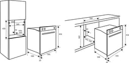 Inventum IMC6044GK - Inbouw combi-oven - Hetelucht - Magnetron - Grill - 44 liter - 45 cm hoog - Tot 230 graden - Zwart/RVS — thumbnail 4