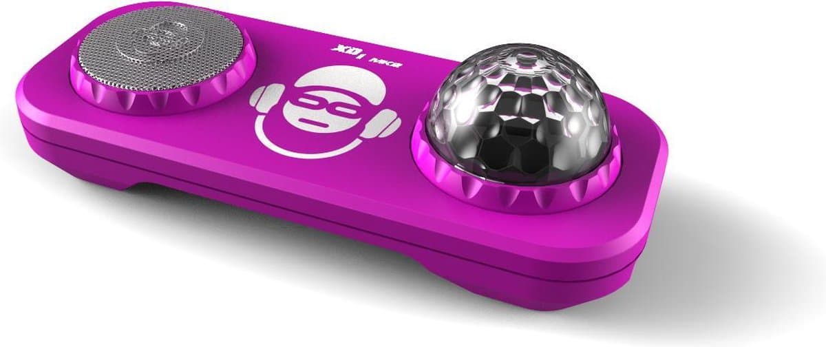 iDance XD2PK Bluetooth Party Systeem met Disco LED-Verlichting - Roze — afbeelding 1