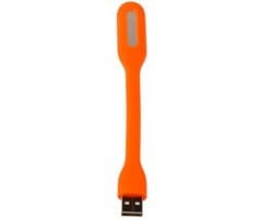 Borvat® | USB siliconen lamp | 6 led | laptop sterk | 1 Stucks | Oranje