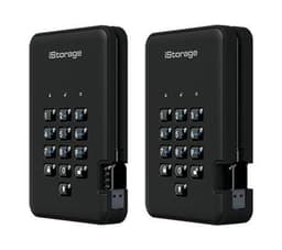 iStorage diskAshur 2 - externe harde schijf - 5000 GB - Cijfercode - Zwart — thumbnail 6