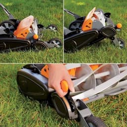 Fiskars StaySharp Max Set Grasmaaier incl. grasopvangbak - 46cm — thumbnail 4