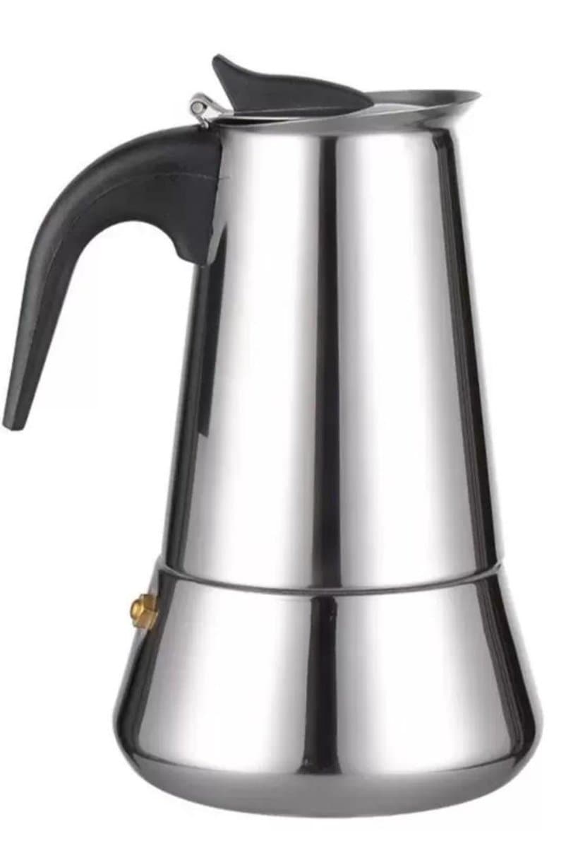 Espresso Maker 9 Kops RVS - INDUCTIE — afbeelding 1