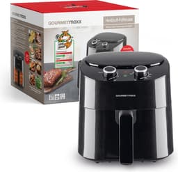 GOURMETmaxx hetelucht friteuse mechanisch 4.5 l - zwart — thumbnail 4