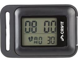 CRIVIT Stappenteller - 3D-sensor - Met 7 dagen opslag - 47 x 67 x 14 mm - Zwart