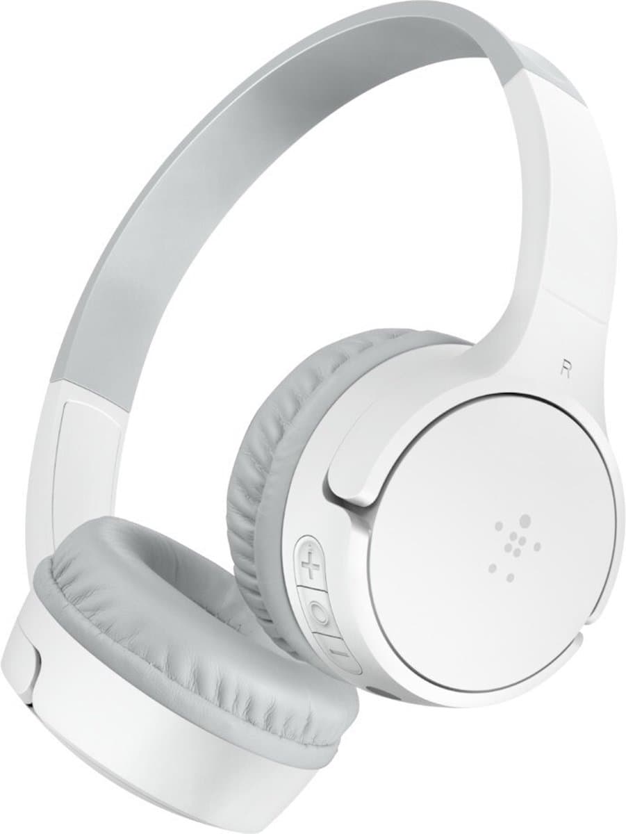 Belkin SOUNDFORM Mini Headset Bedraad en draadloos Hoofdband Muziek Micro-USB Bluetooth Wit — afbeelding 1