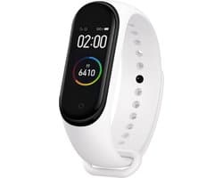 Kiraal Nova - Stappenteller - Activity Tracker - Temperatuurmeter - Bloeddrukmeter - Hartslagmeter - Smartwatch - Horloge - Heren - Dames - Nederlandse Handleiding - Wit