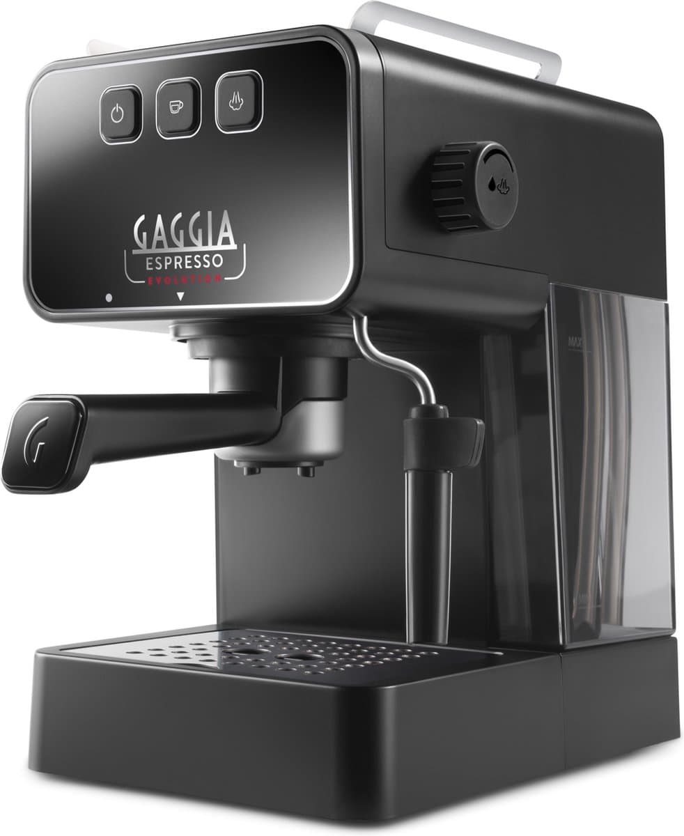 Gaggia Espresso Evolution zwart 2023 Pistonmachine — afbeelding 1