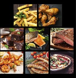 Kochwerk airfryer - heteluchtfriteuse digitaal 3l - 1400W - zwart — thumbnail 4