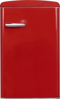 Exquisit RKS120-V-H-160FR - Tafelmodel Koelkast - Retro - LED Verlichting - 122 Liter - 41dB - Rood — thumbnail 12