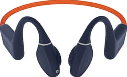 Creative Outlier Free Pro+ Bone-conduction-IPX8-sport hoofdtelefoon met Bluetooth 5.3, verstelbare conducties, geintegreerde 8 GB MP3-speler, tot 10 uur batterijduur, geintegreerde microfoon,waterdicht (blauw en oranje) — thumbnail 1