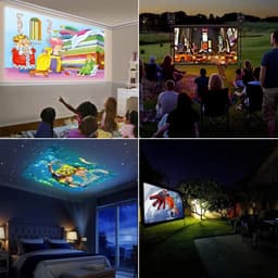 Mini Beamer - Projector - Thuisbioscoop - Beamer - Mini Projector - Cinema Beamer — thumbnail 5