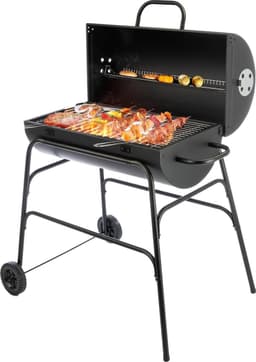 MaxxGarden Houtskoolbarbecue - Houtskoolbbq - cilindervorm - 90x90 cm — thumbnail 1