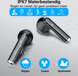 Draadloze Oordopjes - Bluetooth Oordoppen - Geschikt voor iOS & Android - Lange Batterijduur - Comfortabel Draagcomfort - Geweldige Geluidskwaliteit - Origineel Phreeze — thumbnail 2