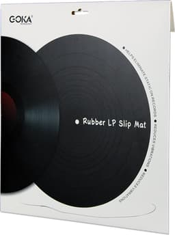 GOKA – Slipmat platenspeler – Zwart - Silicone slipmat – draaitafel mat – Anti-statische slipmat — thumbnail 2
