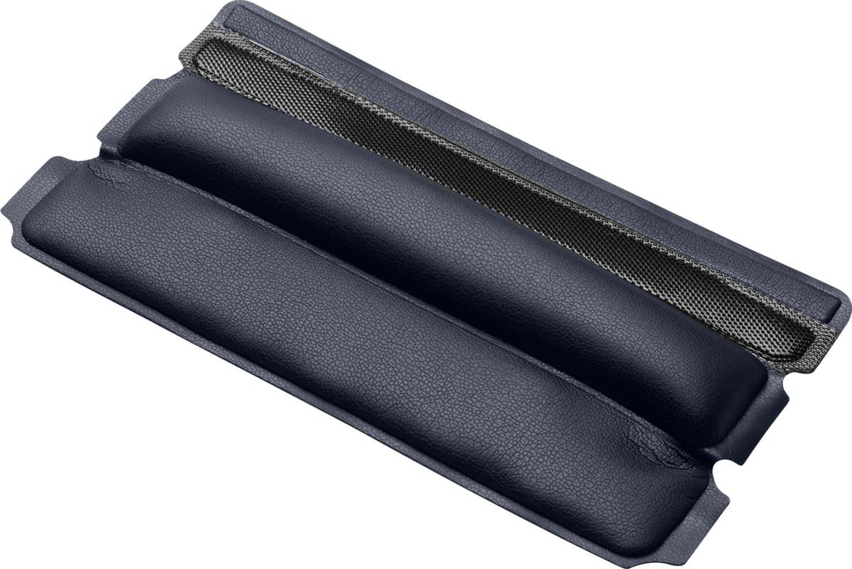kwmobile band voor koptelefoon - geschikt voor BoseQuietcomfort 35 / QC35 wireless II - Hoofdband cover van kunstleer - In blauw — afbeelding 1