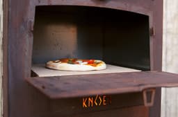 KNOER Outdoor Oven voorzien van deur en hittebestendig glas — thumbnail 3