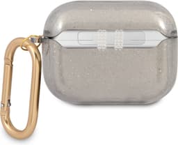 Guess TPU Glitter Case AirPods Pro Zwart — thumbnail 2