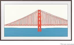 Samsung - The Frame (2021) - 50" Lijst - Walnoot - VG-SCFA50BWBXC — thumbnail 8