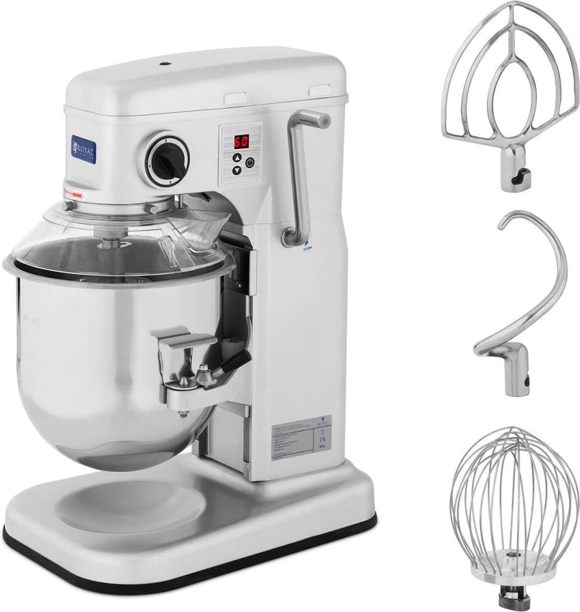 Kneedmachine - 10 L - 650 W - Royal Catering — afbeelding 1