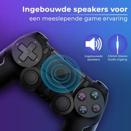 Smartify Controller V2 - Geschikt voor PS4 - Draadloos - Zwart — thumbnail 7