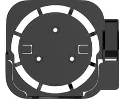 YONO Wall Mount geschikt voor Apple TV en Afstandsbediening - Houder - Beugel - Muurbeugel - Zwart
