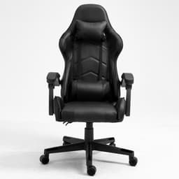 Alora Gaming stoel X-TREME - Zwart - Met Nekkussen & Verstelbaar Rugkussen - Kunstleer - Gamstoel - Game Stoel - Gaming chair - Bureaustoel — thumbnail 9