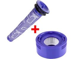 Pre- & Post Filter geschikt voor Dyson V7 en V8 Set HEPA Accessoires Vervanging 96747801 DC58, DC59, DC61, DC74