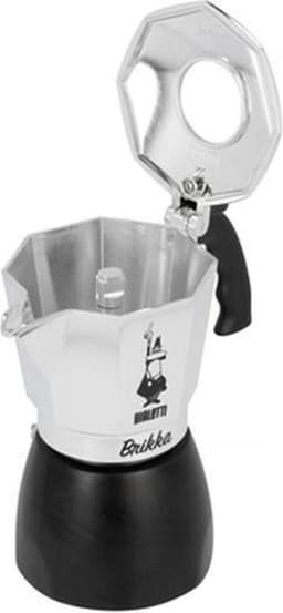 Bialetti New Brikka - 170ml - 4 kops + Bialetti Koffie Proefpakket - 3 x 250 gram — thumbnail 3