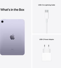 Apple iPad mini (2021) - 8.3 inch - WiFi - 64GB - Paars - 6e generatie — thumbnail 8