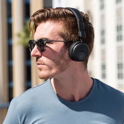 JLab Studio Anc Koptelefoon Met Bluetooth - 45 Uur Batterij - Noise Cancelling - Draadloze Onear Hoofdtelefoon - Inklapbaar - Zwart — thumbnail 5