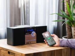 Lenco MC-150 - Stereo set met DAB, Bluetooth®, AUX en USB-aansluiting - Zwart — thumbnail 5