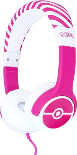 Pokémon Pink - kinder koptelefoon - volumebegrenzing - verstelbaar - comfortabel — thumbnail 2
