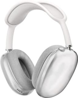 KELERINO. Siliconen Transparant Cover Case geschikt voor Airpods Max - Transparant — thumbnail 1