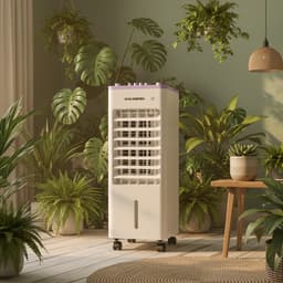 Hausberg - HB-EKO 5055AB - 4.2L - Aircooler - Luchtkoeler - Airco zonder slang- Koeling - 3 Standen - 2x Ice Box - Wit — thumbnail 3