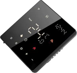 Slimme Thermostaat - Programmeerbare WiFi - Comfort Thuis - Touchscreen Bediening - 16A - Zwart — thumbnail 5