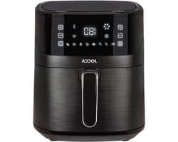 Heteluchtfriteuse - Airfryer Frituurpan - Gezond Koken - Fry Force 360 Graden - 65 Liter - Zwart
