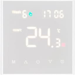 Slimme thermostaat - Wifi regelaar - Energie besparen - App en stem bediening - 11 x 10 x 65 cm — thumbnail 1