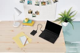 Externe Harde Schijf - Portable Opslag - Bestanden Opslaan - Inclusief Backup Software - 2 TB - Zwart — thumbnail 5