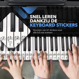 Finesse Keyboard Piano met Accessoires - 61 Keys - Digitale Piano - Elektrische Piano - Kind & Volwassene — thumbnail 5