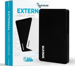 Externe Harde Schijf 500 GB - Draagbare SSD Opslag en Back-up voor PC, Laptop en Mac - USB 2.0 — thumbnail 1